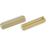 Hirose DF20 Series Straight Surface Mount PCB Header, 50 Contact(s), 1.0mm Pitch, 2 Row(s), Shrouded