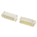 JST PH Series Right Angle Surface Mount PCB Header, 7 Contact(s), 2.0mm Pitch, 1 Row(s), Shrouded