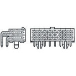 TE Connectivity Mini-Universal MATE-N-LOK Series Right Angle Through Hole PCB Header, 10 Contact(s), 4.14mm Pitch, 2