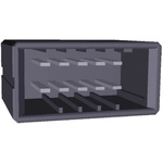 TE Connectivity Dynamic 3000 Series Straight Through Hole PCB Header, 10 Contact(s), 5.08mm Pitch, 2 Row(s), Shrouded