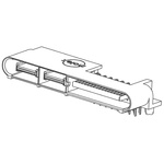 Molex EXTreme LPHPower Series Right Angle Through Hole PCB Header, 20 Contact(s), 1.27mm Pitch, Shrouded