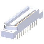 TE Connectivity CHAMP 050 Series Straight Through Hole PCB Header, 40 Contact(s), 1.27mm Pitch, 2 Row(s), Shrouded