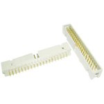 3M 7600 Series Straight Through Hole PCB Header, 40 Contact(s), Shrouded