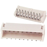 JST ZH Series Right Angle Through Hole PCB Header, 9 Contact(s), 1.5mm Pitch, 1 Row(s), Shrouded