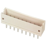 JST ZH Series Top Entry Through Hole PCB Header, 9 Contact(s), 1.5mm Pitch, 1 Row(s), Shrouded