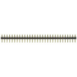 Samtec TLW Series Straight Through Hole Pin Header, 60 Contact(s), 2.54mm Pitch, 2 Row(s), Unshrouded