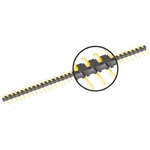 Samtec TMM Series Straight Through Hole Pin Header, 5 Contact(s), 2.0mm Pitch, 1 Row(s), Unshrouded