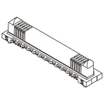 Samtec ERM8 Series Straight Surface Mount PCB Header, 80 Contact(s), 0.8mm Pitch, 2 Row(s), Shrouded