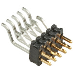 Samtec FTMH Series Right Angle Surface Mount Pin Header, 40 Contact(s), 1.0mm Pitch, 2 Row(s), Unshrouded