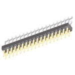 Samtec TSM Series Right Angle Surface Mount Pin Header, 36 Contact(s), 2.54mm Pitch, 2 Row(s), Unshrouded