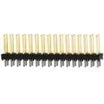 Samtec TSW Series Straight Through Hole Pin Header, 32 Contact(s), 2.54mm Pitch, 2 Row(s), Unshrouded