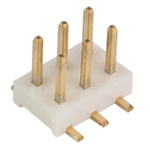 Hirose A3 Series Straight Surface Mount Pin Header, 6 Contact(s), 2.0mm Pitch, 2 Row(s), Unshrouded