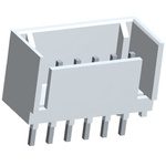 TE Connectivity MTA-100 Series Straight Through Hole PCB Header, 8 Contact(s), 2.54mm Pitch, 1 Row(s), Shrouded
