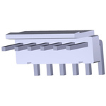TE Connectivity Economy Power Series Right Angle Through Hole PCB Header, 3 Contact(s), 3.96mm Pitch, 1 Row(s), Shrouded