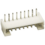 JST PH Series Right Angle Through Hole PCB Header, 9 Contact(s), 2.0mm Pitch, 1 Row(s), Shrouded