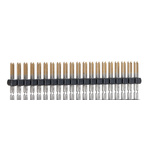 Molex C-Grid Series Straight Through Hole Pin Header, 40 Contact(s), 2.54mm Pitch, 2 Row(s), Unshrouded