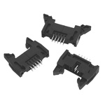 Wurth Elektronik WR-BHD Series Straight Through Hole PCB Header, 24 Contact(s), 2.54mm Pitch, 2 Row(s), Shrouded