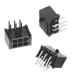Wurth Elektronik WR-MPC3 Series Right Angle Through Hole PCB Header, 24 Contact(s), 3.0mm Pitch, 2 Row(s), Shrouded