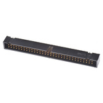 Hirose HIF3FB Series Straight Through Hole PCB Header, 64 Contact(s), 2.54mm Pitch, 2 Row(s), Shrouded
