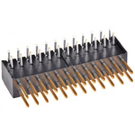 Hirose HIF3H Series Right Angle Through Hole PCB Header, 24 Contact(s), 2.54mm Pitch, 2 Row(s), Shrouded