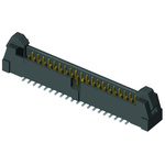 Samtec EHT Series Straight Surface Mount PCB Header, 16 Contact(s), 2.0mm Pitch, 2 Row(s), Shrouded