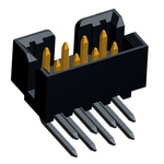 Molex Milli-Grid Series Right Angle Through Hole PCB Header, 8 Contact(s), 2.0mm Pitch, 2 Row(s), Shrouded