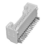 JST PUD Series Right Angle Through Hole PCB Header, 30 Contact(s), 2.0mm Pitch, 2 Row(s), Shrouded
