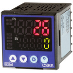 WIKA Panel Mount PID Temperature Controller, 48 x 96mm Relay, 24 V ac/dc, 100 → 240 V ac Supply Voltage