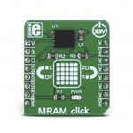 MikroElektronika, MRAM Click GPIO, SPI, UART to USB mikroBus Click Board, MR25H256A - MIKROE-2914