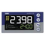 Jumo diraTRON Panel Mount PID Temperature Controller, 96 x 48mm 3 Input, 3 Output 2 Relay, 1 Logic, 110 → 240 V