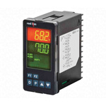 Red Lion PXU Panel Mount PID Temperature Controller, 48 x 95.8mm 2 Input, 1 Output Relay, 100 → 240 V ac Supply