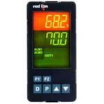 Red Lion PXU Panel Mount PID Temperature Controller, 48 x 95.8mm 2 Input, 1 Output Relay, 24 V dc Supply Voltage PID