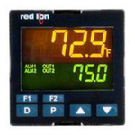 Red Lion PXU Panel Mount PID Temperature Controller, 48 x 48mm, 1 Output 0-10 V dc, 24 V dc Supply Voltage PID