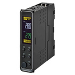 Omron E5DC DIN Rail PID Temperature Controller, 22.5mm 1 Input, 2 Output Voltage, 100 → 240 V ac Supply Voltage