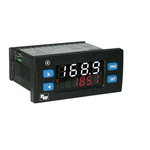 Wachendorff UR3274 Panel Mount PID Temperature Controller, 35 x 77mm 1 Input, 3 Output Relay, SSR, 24 V → 230 V Supply