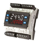 Wachendorff URDR DIN Rail PID Temperature Controller, 72 x 90 x 64mm 2 Input, 2 Output Analogue, SSR, 24 → 230 V