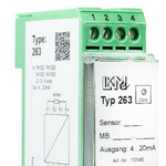 LKMelectronic LKM Temperature Transmitter Ni100, Ni1000, Pt100, Pt1000 Input, 9 → 35 V dc