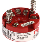 PR Electronics 5300 Temperature Transmitter Linear Resistance, RTD, Thermocouple, Voltage Input, 7.2 → 30 V dc