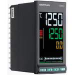Gefran 1250 PID Temperature Controller, 48 x 96mm, 2 Output Logic, Relay, 20 → 27 V ac/dc Supply Voltage