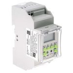 RS PRO Digital DIN Rail Time Switch 12 V dc, 1-Channel