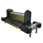 Samtec FT5 Series Vertical PCB Header, 30 Contact(s), 0.5mm Pitch, 2 Row(s), Shrouded