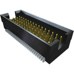 Samtec TOLC Series Straight Surface Mount PCB Header, 80 Contact(s), 1.27mm Pitch, 4 Row(s), Shrouded