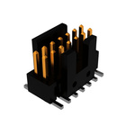 Samtec FTSH Series Vertical Surface Mount Pin Header, 14 Contact(s), 1.27mm Pitch, 2 Row(s), Unshrouded