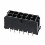 Molex 43045 Series PCB Header, 12 Contact(s), 3mm Pitch, 2 Row(s)