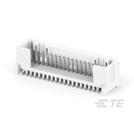 TE Connectivity MICRO CT Series Straight Board Mount PCB Header, 19 Contact(s), 1.2mm Pitch, 1 Row(s)