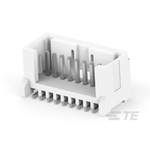 TE Connectivity MICRO CT Series Straight Board Mount PCB Header, 9 Contact(s), 1.2mm Pitch, 1 Row(s)