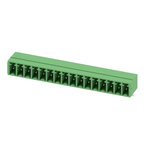 Phoenix Contact MC Series Straight PCB Header, 16 Contact(s), 3.5mm Pitch, 1 Row(s)