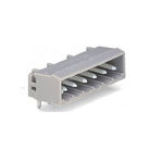 Wago 231 Series Series Angled PCB Header, 8 Contact(s), 5mm Pitch, 1 Row(s)