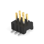 TE Connectivity 5-2331929 Series Vertical Board Mount PCB Header, 10 Contact(s), 1mm Pitch, 2 Row(s), Unshrouded