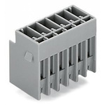 Wago 769 Series Straight PCB Mount PCB Header, 4 Contact(s), 5mm Pitch, 1 Row(s), Shrouded